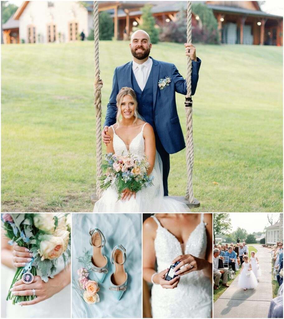 stonehouse of st.charles summer wedding. stlouis wedding photographer